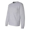 thumbnail image 3 of Gildan Ultra Cotton Long Sleeve Pocket T-Shirt, 3 of 4