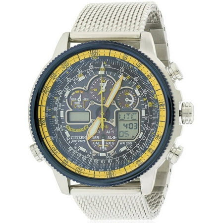 Citizen Eco-Drive Navihawk A-T Chronograph Perpetual Mens Watch JY8031-56L