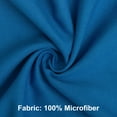 thumbnail image 5 of Ntbay Premium 1800 Series Microfiber Twin Flat Sheet with 4 inches Hem, Ultra Soft and Breathable Top Sheet, 66x96 inches, Royal Blue, 5 of 5