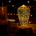 thumbnail image 5 of 3D Firework Bulb Firework Light Bulb E27 AC 85-220V 4W Retro Edison Bulb Starry Light Bulb for Party Home Christmas Holiday, 5 of 8