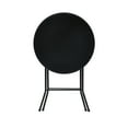 thumbnail image 4 of Mainstays 31" Round High-Top Folding Table, Black, 4 of 9