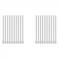 thumbnail image 1 of 20 Agujas Dispensadoras con Punta de 4 Pulgadas, Calibre 12, Agujas Romas de Acero Inoxidable, Aplicador de Fluidos, 10 G, 1 of 8