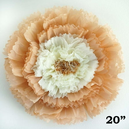 Efavormart 1PC 20" DIY Giant Carnation Paper Flower Wall Backdrop Decor for Centerpiece Home Arrangement Party Decoration Supply - Walmart.com