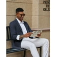 thumbnail image 5 of COOFANDY Mens Sport Coats and Blazers Casual Blazer Two Button Suit Jacket Lightweight Knit Sport Jackets, 5 of 7