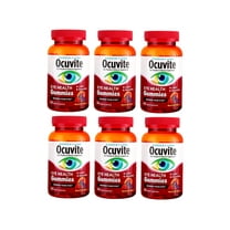 Bausch & Lomb Ocuvite Eye Health Gummies, Mixed Fruit Flavors 60 ea (Pack of 6)