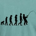 thumbnail image 3 of CafePress - Fishing Evolution T Shirt - Mens Comfort Colors Shirt, 3 of 5