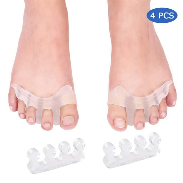 Yosoo Gel Toe Separators & Toe Stretcher for Relaxing Toes Yoga, Walking  and Dancing. Instant Therapeutic Bunion Relief, Toe Alignment for Women and  Men, 2 Pairs for Indoor and Outdoor 