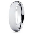 thumbnail image 2 of Silly Kings Silver Tungsten Wedding Band 5.5mm Tungsten Ring Anniversary Band Unique, 2 of 3