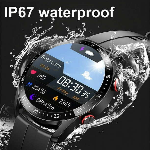 Reloj inteligente deportivo para hombre pulsera con llamadas Bluetooth resistente al agua pantalla meteorologica Xiaomi para telefono Huawei novedad de 2022 Walmart en linea