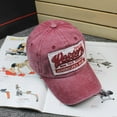 thumbnail image 3 of serony English Letters Embroidery Unisex Sport Baseball Hat Adjustable Women Men Summer Baseball Cap, 3 of 8