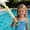 Yellow, variant on Blue Large Capacity Pull-Out Scatter Water Blaster, High Pressure Squirter Gun for Summer Outdoor Pool Beach Water Fight, Sturdy Spray Toy for All Ages