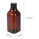 thumbnail image 5 of 5 botellas de viaje, contenedores de artículos de tocador, botellas de plástico, botellas recargables con tapones de rosca para loción de champú (200 ml), 5 of 6