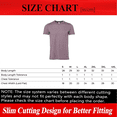 thumbnail image 2 of Bella Canvas Men's Jersey T-Shirt, CVC Short Sleeve Crewneck Heather Purple Tee, L, 2 of 5