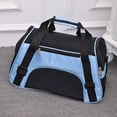 thumbnail image 3 of GROWTH TANK Lightweight Mesh Backpack , Dogs, Cats, Small Animals, Rabbits, Kittens, Outdoor Blue M, 3 of 9