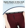 thumbnail image 4 of INNERSY Big and Tall Men's Cotton Underwear Plus Size Boxer Briefs Anti Chafing 5 Pack(2XL,Dark), 4 of 7