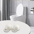thumbnail image 4 of Wuweikeji 4 pairs ABS Engineering resin rust-proof toilet bolt cover 3.5cm ultra thin design White easy-to-clean bathroom accessories, 4 of 12