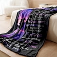 thumbnail image 2 of XZYG Bonus Dad Gifts Blanket Step Dad Gifts Step Dad Gifts from Daughter Step Dad Stepped Up Dad Gifts Bonus Dad Gifts from Daughter Soft Cozy Flannel Throw Blanket(50*60inch), 2 of 7