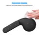 thumbnail image 5 of VR Auriculares Oreja Muffs Muffs Orejeras de silicona Solución de sonido mejorada Equipo de juego Suministros Suministros Reemplazo para Oculus Quest 2 Negro 2 piezas AweSitey EL005860-01, 5 of 7