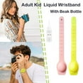 thumbnail image 2 of Adjustable Hand Sanitizer Wristband Hand Sanitizer Dispenser Portable Bracelet Pumps Wristband Hand Dispenser With Refillable Beak Bottle That Can Be Hold Hand Sanitizer Handwash Gel, 2 of 6