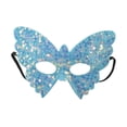 thumbnail image 2 of Máscara de , accesorio de disfraz, vestido de lentejuelas, accesorio de espectáculo, máscara facial de fiesta para festival, decoración de azul claro, 2 of 8
