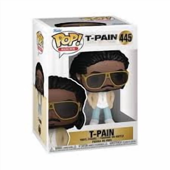 T-Pain 445 Rocks Funko Pop with Protector
