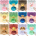 thumbnail image 3 of Regalo de vacaciones Tambor etéreo del zodiaco de 12 pulgadas Tambor sánscrito de acero inoxidable de 5,5 pulgadas Tambor de lengüeta de acero Tambor de percusión para principiantes, 3 of 3