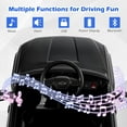 thumbnail image 4 of Licensed Chevrolet Silverado Ride on Car for Kids by OLAKIDS, 12V Battery Powered Electric Vehicle with Shock Absorption, Remote Control, Headlight, Bluetooth, Power Display, USB, Aged 3-8, 4 of 9
