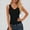 Black, variant on Women's Sports Tank Top Solid Color V Neck Pullover Sleeveless Gym Yoga Workout Run