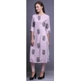 thumbnail image 4 of Bimba Tunique Droite à Manches 3/4 Kurta Imprimée Tenue d'Été pour Femmes, 4 of 6