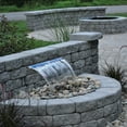 thumbnail image 5 of Atlantic Water Gardens 36" Colorfalls - Ice Blue Waterfall Spillway, 5 of 7