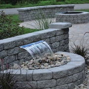 Atlantic Water Gardens 36 Colorfalls - Ice Blue Waterfall Spillway