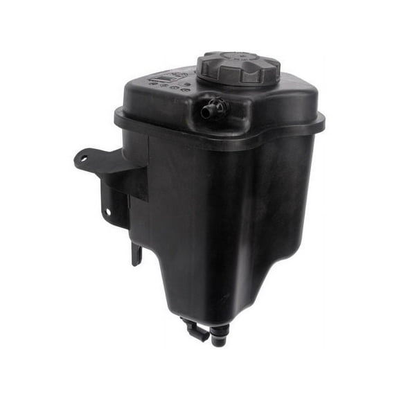 Front Coolant Expansion Tank with Cap - Compatible with 2007 - 2019 BMW X5 2008 2009 2010 2011 2012 2013 2014 2015 2016 2017 2018