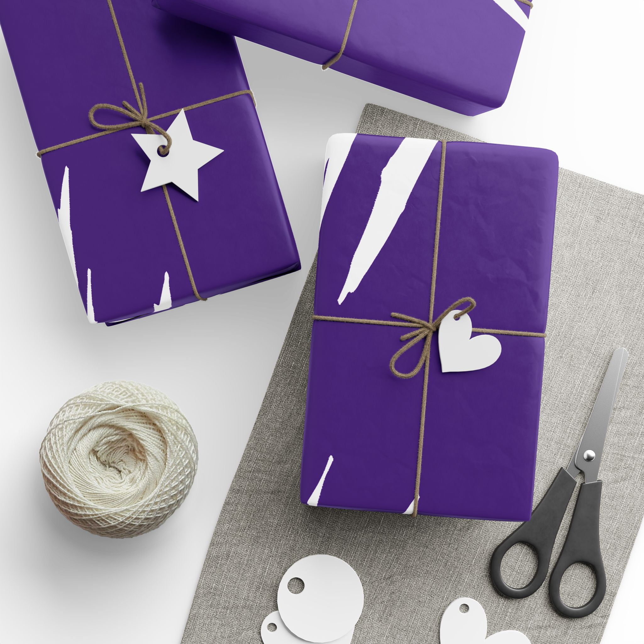Effete Feline Claw Marks Scratch Gift Wrap Papers