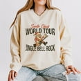 thumbnail image 4 of Jingle Bell Rock World Tour - Women's Lightweight Garment Dyed Sweatshirt, 4 of 8
