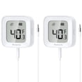 thumbnail image 1 of GoveeLife Freezer Thermometer Alarm 2 Pack, Smart Bluetooth Temperature Monitor Sensor for Refrigerator Hot Hub, 197 Ft Connecting Range APP Alert with An, 1 of 7