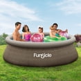 thumbnail image 3 of Funsicle Quickset 10’ x 30” Round Inflatable Top Ring Above Ground Swimming Pool Set, 3 of 6