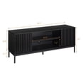 thumbnail image 3 of Mesa de TV para 65 - pulgada tv: moderno entertainment center con sliding doors, suitable para sala de estar y dormitorio, 3 of 7