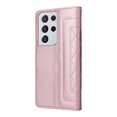 thumbnail image 5 of JTCASES Compatible with Samsung Galaxy S21 Ultra 5G 6.8 inch Case Wallet Flip Folio Case [Kickstand] with RFID Blocking Card Holders [Shockproof] and Wrist Strap Cover for Men Women Girls, Rosegold, 5 of 12