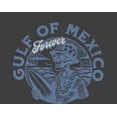thumbnail image 4 of Gulf of Mexico Forever Vintage Skeleton Youth Charcoal Crew Neck Short Sleeve Tee-XS, 4 of 4