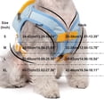 thumbnail image 2 of Dog Backpack Carrier for Small Medium Dogs, Adjustable Chest Harness with Storage Compartment, Back Support Belt for Walking Hiking Travel, Rose Red M, 2 of 2