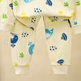 thumbnail image 5 of TOWED22 Baby Toddler Infant Girl Cartoon2pcs Winter Clothes Long Sleeve Crewneck Sweatshirt and Elastic Waist Pants Outfits Clothing(Sky Blue,18-24 M), 5 of 5