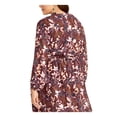 thumbnail image 2 of Rachel Rachel Roy Womens Plus Printed Split Neck Blouse Purple 2X, 2 of 2