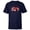 Navy, variant on Disney Valentine's Day Lil Sis Gift Family Matching Trip - Short Sleeve T-Shirt for Kids - Customized-Athletic Heather