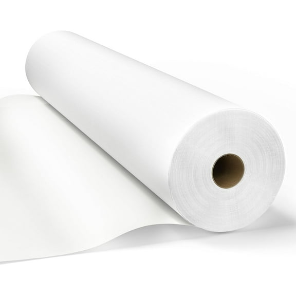 Molaomola Disposable Massage Table Sheets Non Woven 30GSM with Face Hole Absorbent Comfortable Thick and Durable Soft Latex-free 71" x 31.5" 1 Roll