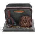 thumbnail image 5 of Servette Home Wood Napkin Holder for Tables Gone Fishing Fisherman Gifts 2.75 H inches, 5 of 5