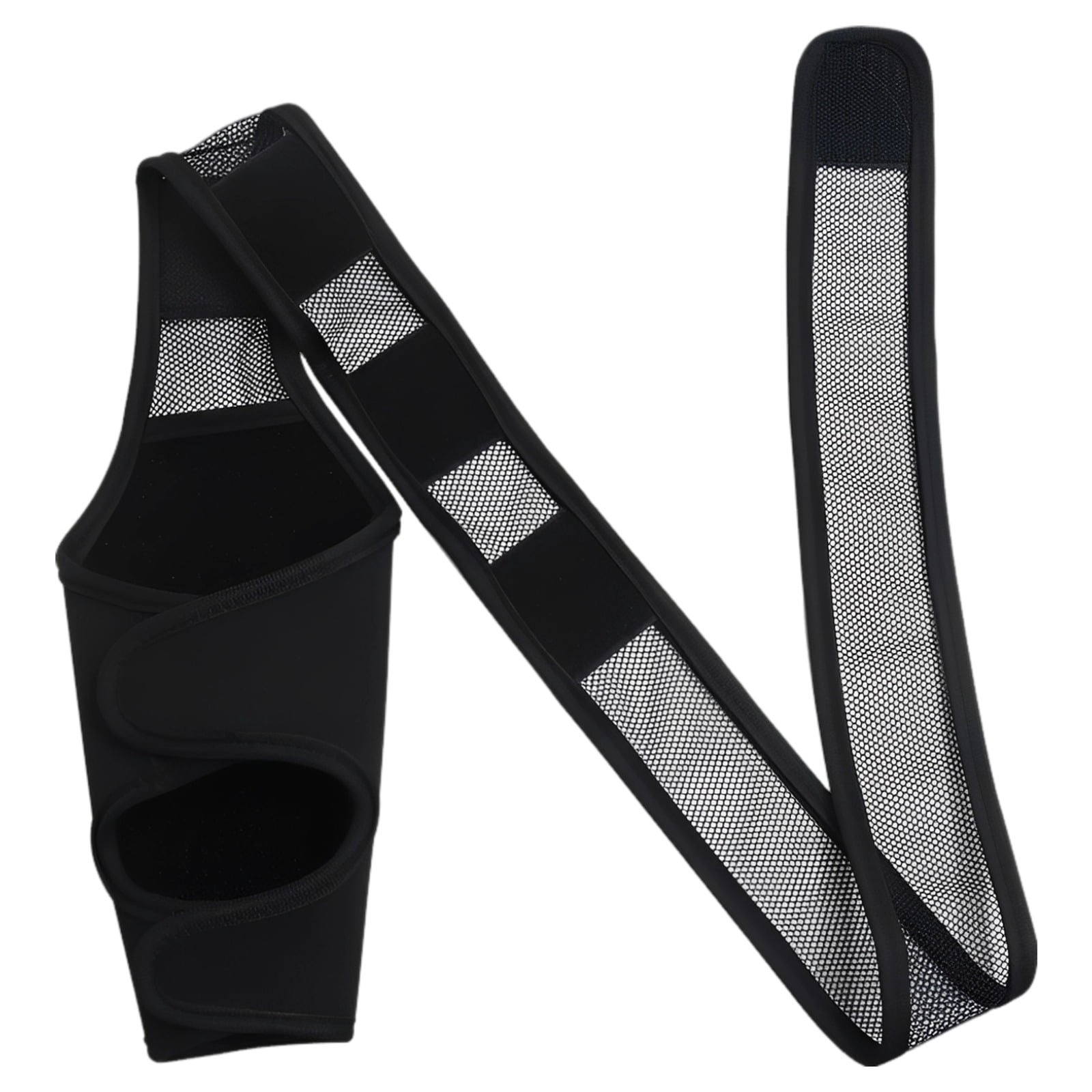 XL Dog Recovery Suit for Rear Leg Post-Operative Protective Sleeve Neoprene Mesh Fabric Black 24.8-29.9 in / 63-76 cm Chest