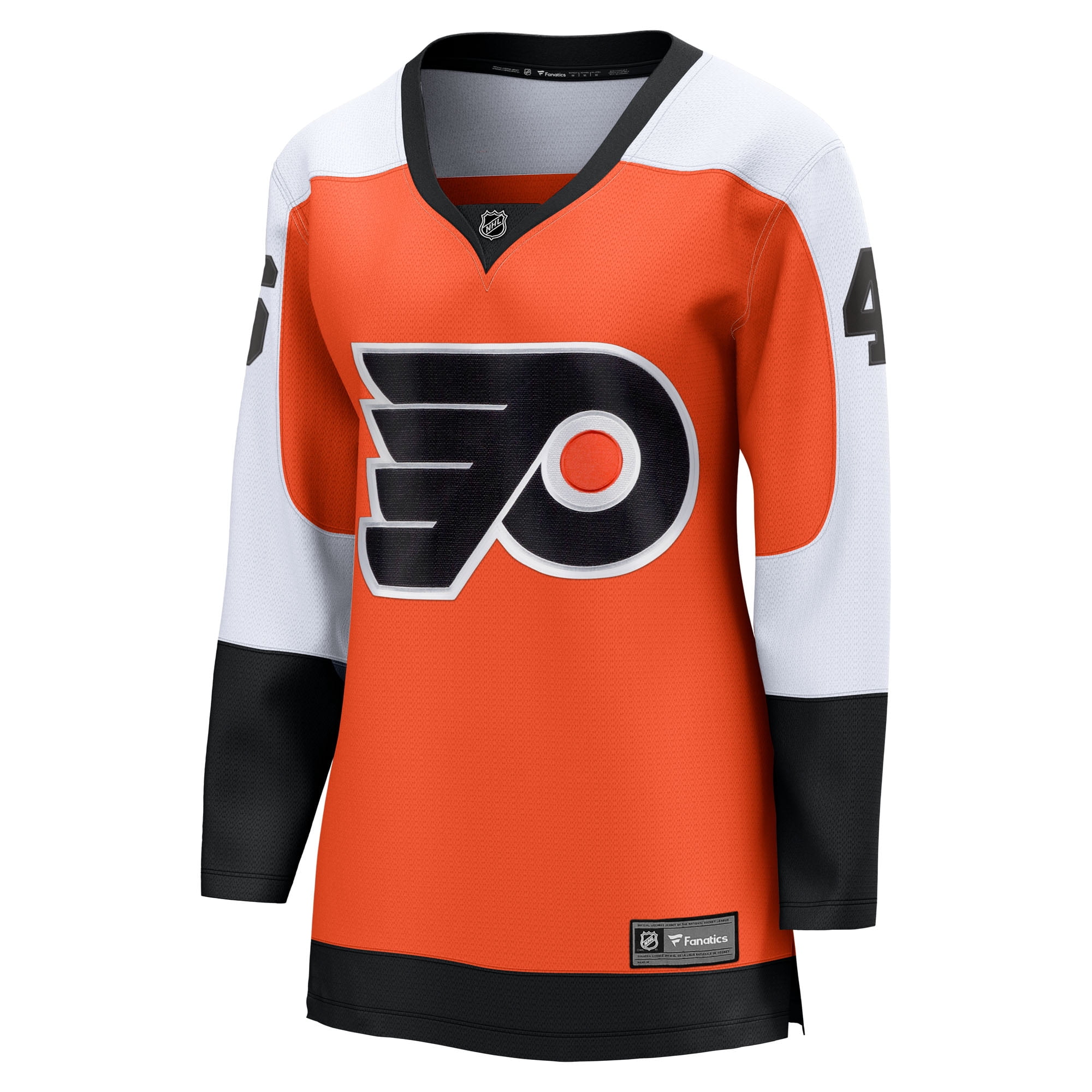 Women's Fanatics Trevor Zegras Orange Philadelphia Flyers Home