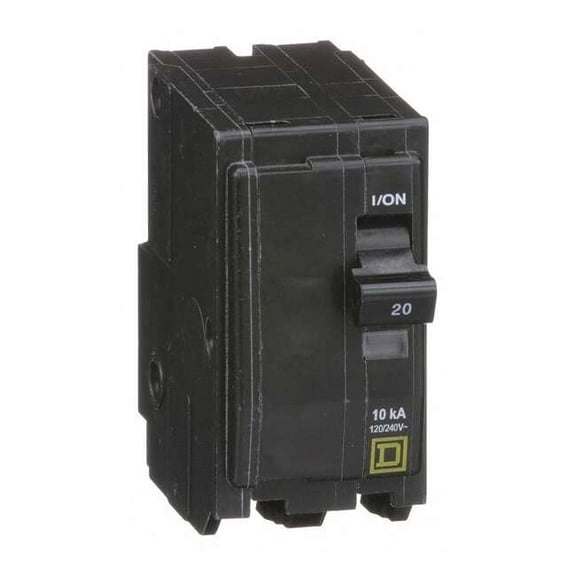 Square D QO220 QO 20 Amp TwoPole Circuit Breaker