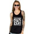 thumbnail image 3 of Milfin Aint Easy Graphic Tank Top, Unisex shirt for Men and Women, Casual Daily Wear, Skeleton Hand Design,Summer Tops,beach outfits, 3 of 6