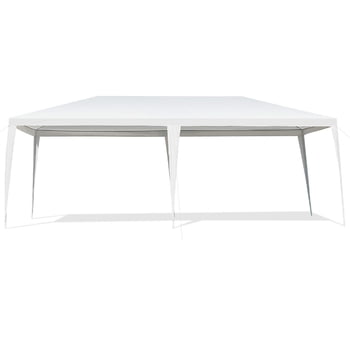 Patiojoy 10'x20' Outdoor White Wedding Party Event Tent Gazebo Canopy Pavilion